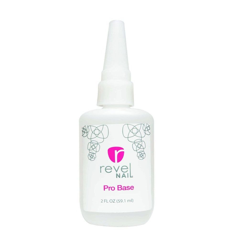 Revel Nail Dip Powder Liquid 2 oz Pro Base Refill Bottle