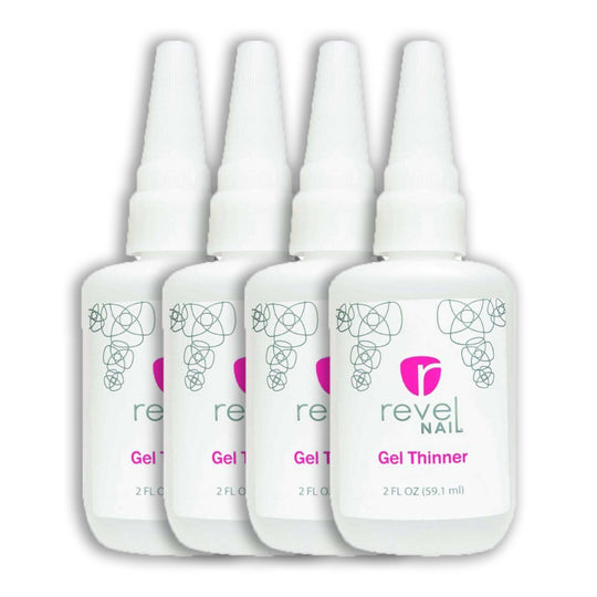 Pro Pack | 2 oz Gel Thinner Refill Bottle (4 count)