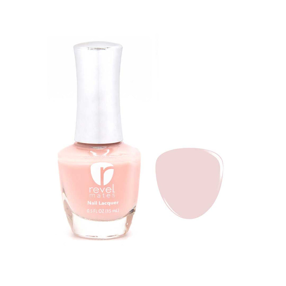 Revel Mates Lacquer - D71 Scarlett (Flawless/French Pink)