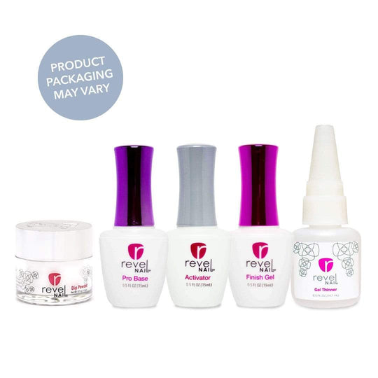 Bianca Copy of Revel Mates Matching Dip + Polish Pack 5 dip powder starter kit